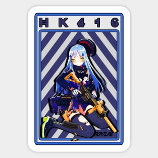 HK416 | Girls Frontline Sticker